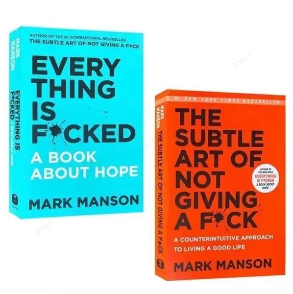 Книга Марка Менсона The Subtle Art of Not Giving a F*ck англійською BG1790 фото