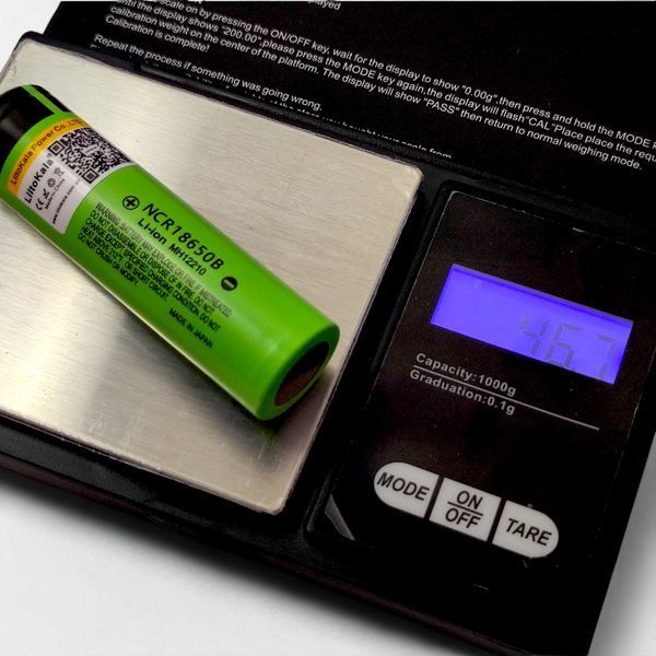 Акумулятор літій-іонний 18650 Liitokala 3400 mAh NCR18650B з плоским плюсом 34B-JT B01003 фото