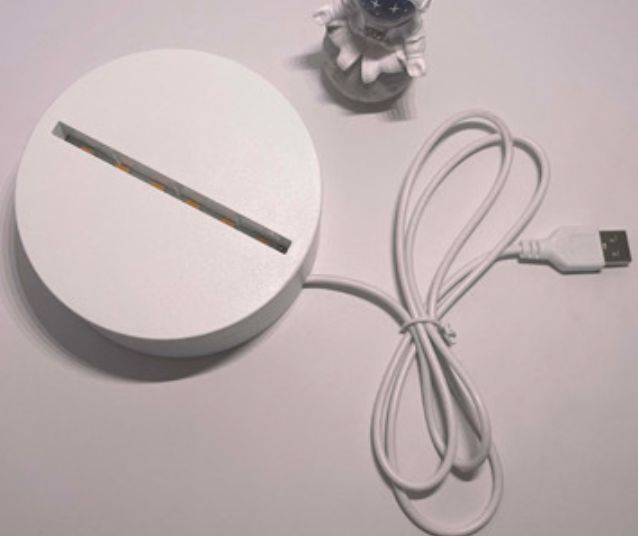 Акрилова світлодіодна дошка для нотаток з USB підсвіткою та маркером 15х9 см H12026 фото