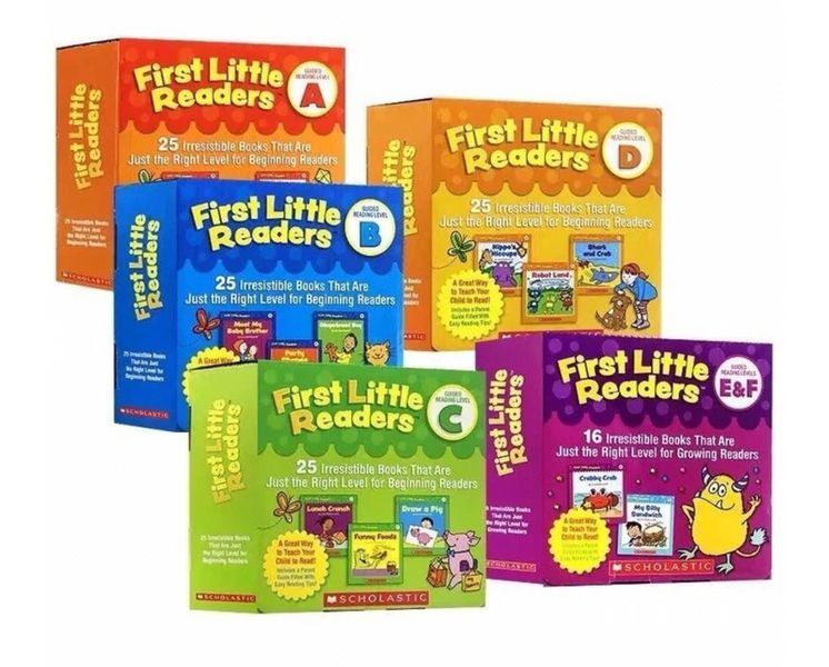 Набір з 25 дитячих міні-книг англійською First Little Readers Level D BG1758D фото