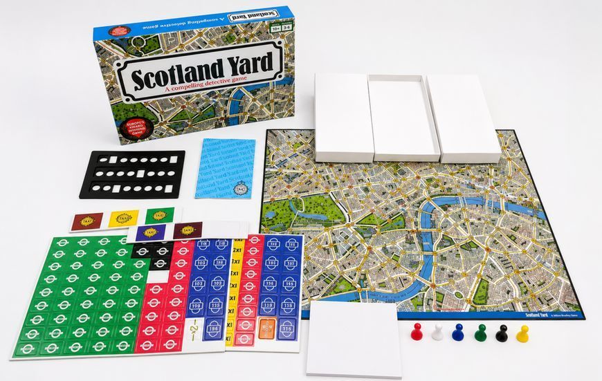 Настільна детективна гра Scotland Yard англійською для компанії та сім'ї BG17132 фото