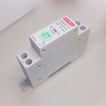Автоматизированный WiFi дифавтомат EARU 63А с мониторингом энергопотребления EAKCB-T-M-63A N1658 фото