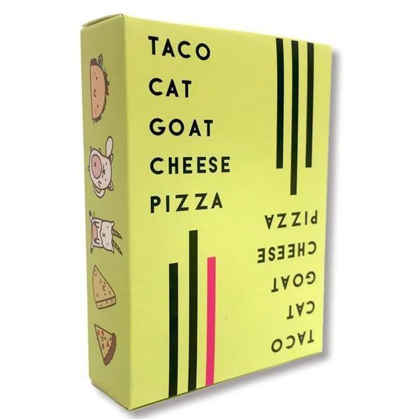 Карткова гра Taco Cat Goat Cheese Pizza для сімейних вечорів та друзів англійською BG1719 фото