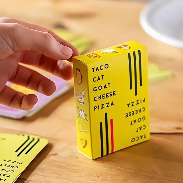 Карткова гра Taco Cat Goat Cheese Pizza для сімейних вечорів та друзів англійською BG1719 фото