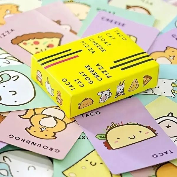 Карткова гра Taco Cat Goat Cheese Pizza для сімейних вечорів та друзів англійською BG1719 фото