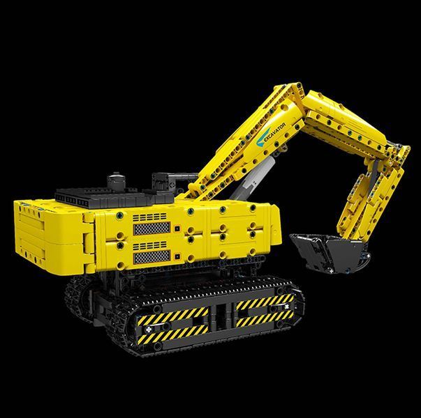 Моторизованный радиоуправляемый экскаватор Mould King 15061 конструктор 1500 деталей TS19013 фото