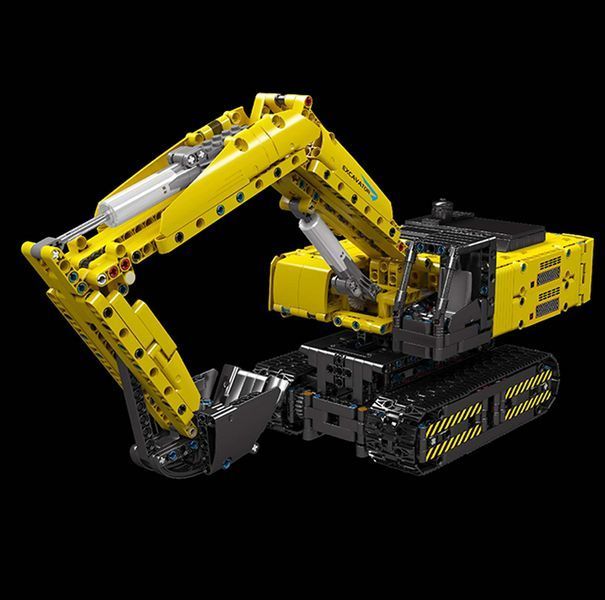 Моторизованный радиоуправляемый экскаватор Mould King 15061 конструктор 1500 деталей TS19013 фото