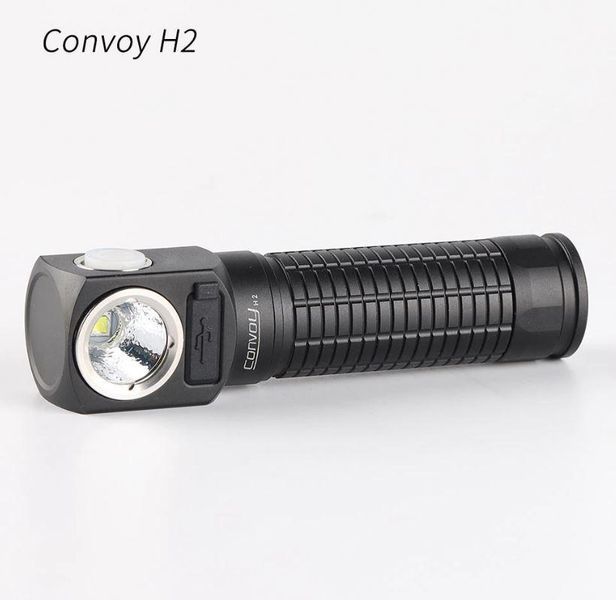 Тактичний налобний ліхтар Convoy H2 Cree XM-L2 18650 із зарядкою C02013 фото