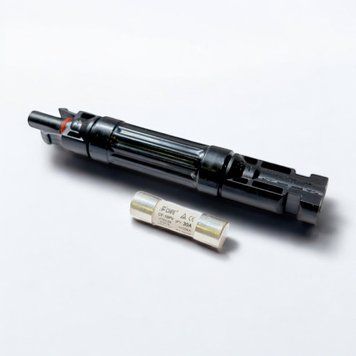 Коннектор с предохранителем MC4 30А Предохранитель mc4 для солнечных панелей S11018 фото