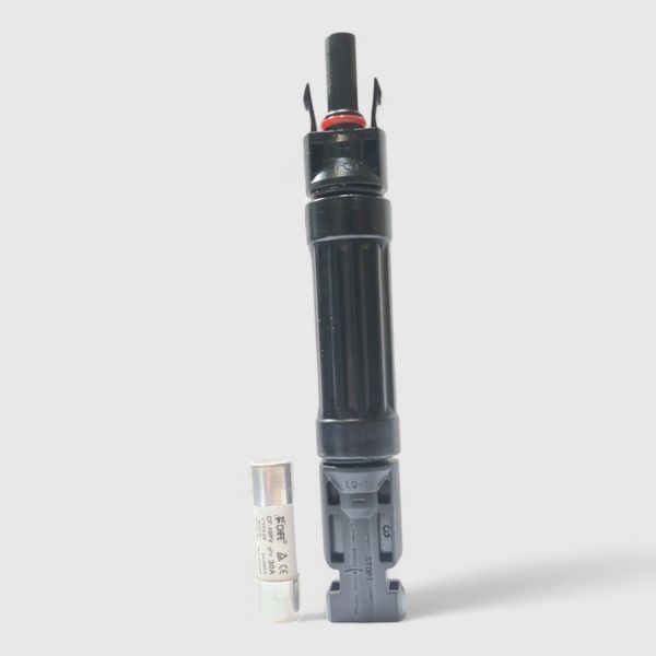 Коннектор с предохранителем MC4 30А Предохранитель mc4 для солнечных панелей S11018 фото