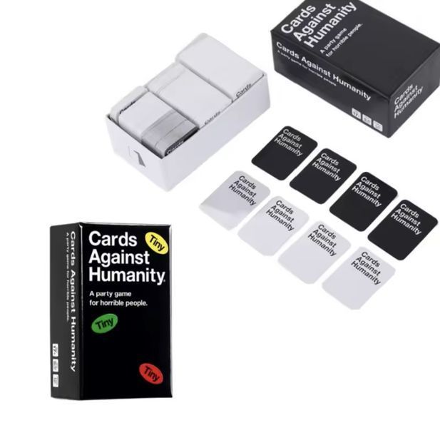 Мини-версия Cards Against Humanity карточная игра с черным юмором для компании BG1752 фото