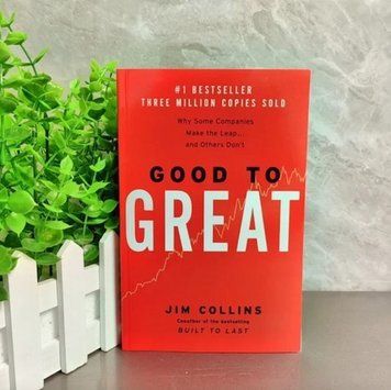 Good To Great бизнес-книга Джима Коллинза мягкая обложка BG17100 фото