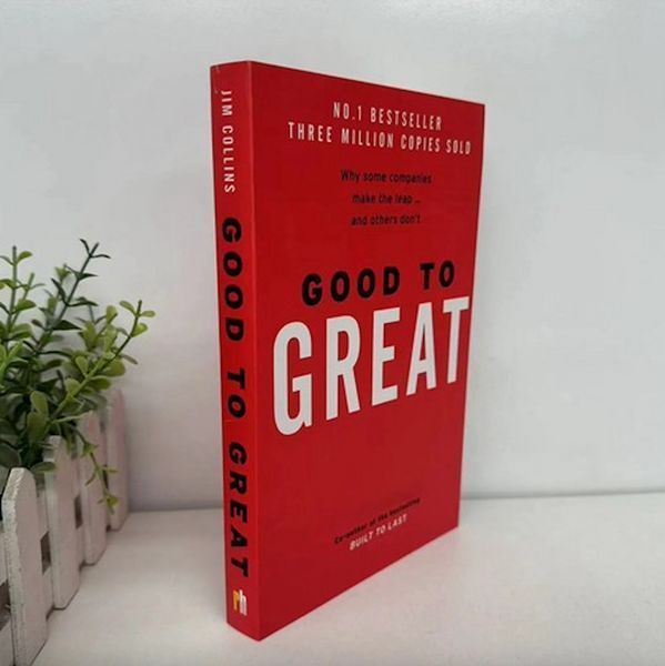 Good To Great бізнес-книга Джима Коллінза м&rsquo;яка обкладинка BG17100 фото