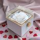 Оригинальный подарок Вечная Роза поворотная колба Белая P13091 фото 1