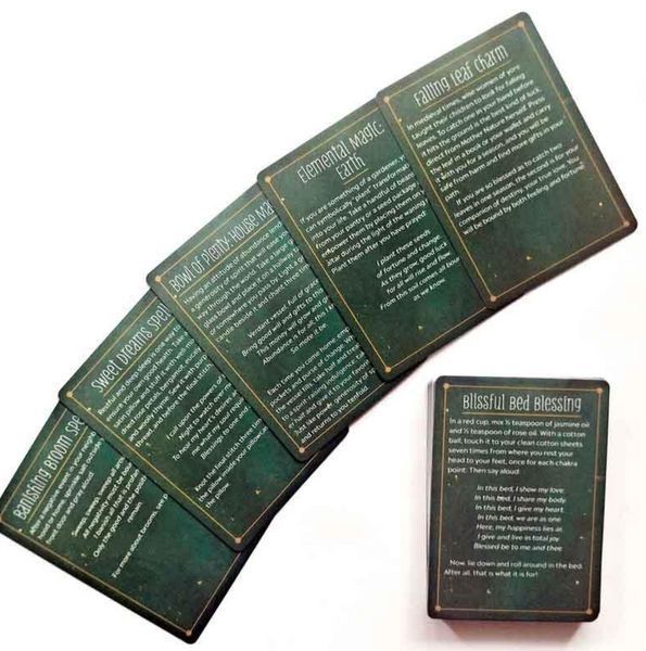 Карты Таро Practical Witch Spell Deck для взрослых на английском языке BG1718 фото