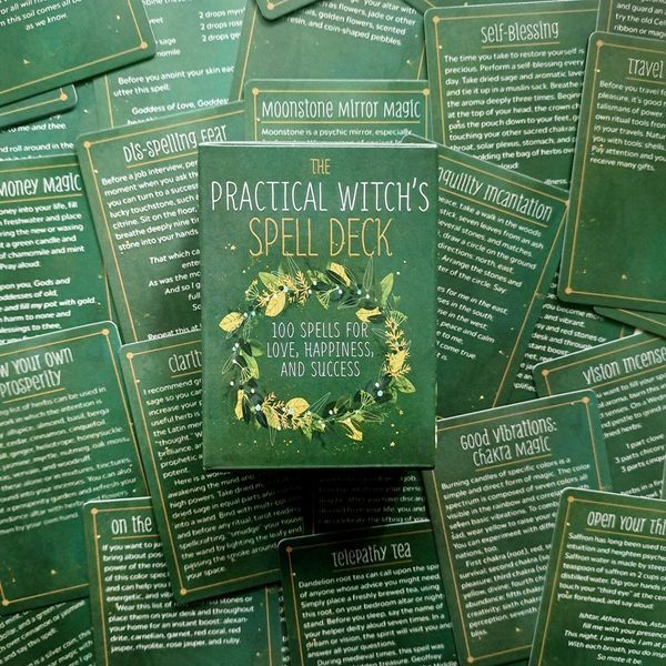 Карты Таро Practical Witch Spell Deck для взрослых на английском языке BG1718 фото