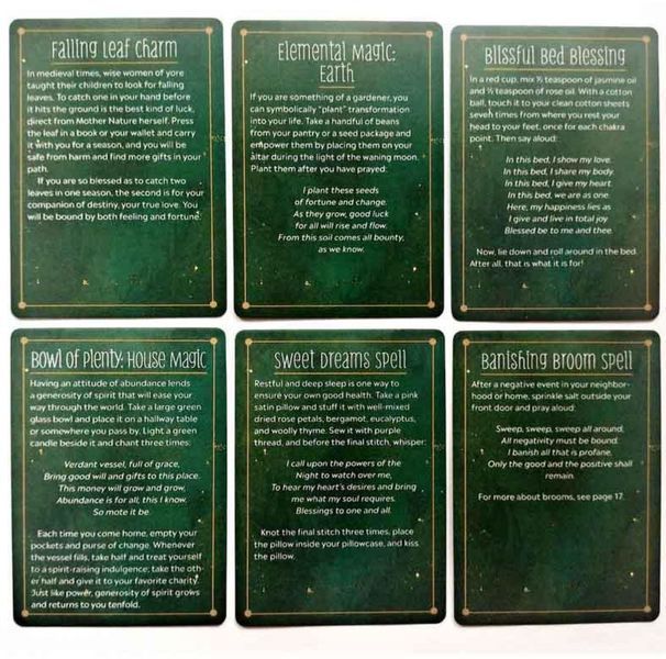 Карты Таро Practical Witch Spell Deck для взрослых на английском языке BG1718 фото