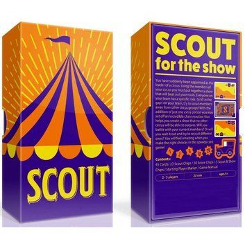 Настольная карточная игра SCOUТ Рекрутер для компании и семьи Цирк BG17102 фото