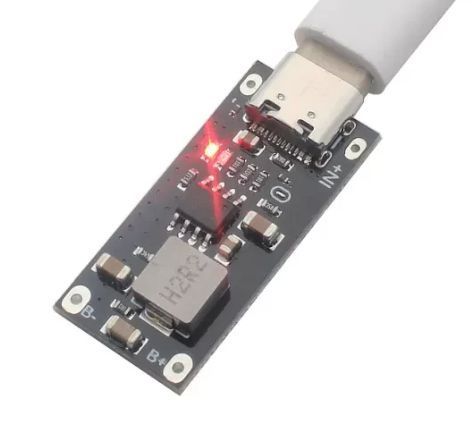 Модуль швидкої зарядки Type-C 3А для літієвих акумуляторів IP2312 AILAVI-0503V3 E08028 фото