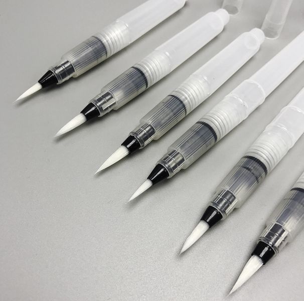 Акварельная кисть Water brush с резервуаром для воды 12 см H12074 фото