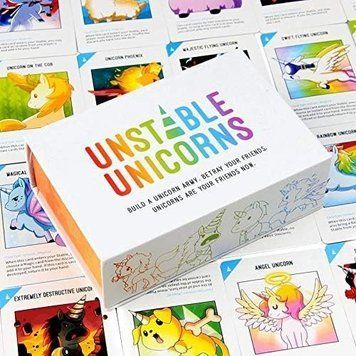 Карточная стратегическая игра Unstable Unicorns для всей семьи BG1747 фото