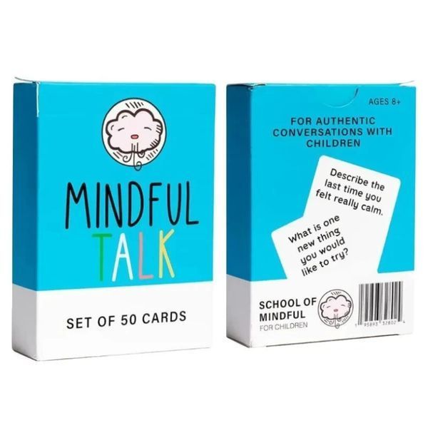 Настільні розмовні англійські картки Mindful Talk для дітей та дорослих BG1702 фото