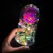 Оригинальный подарок Вечная LED Розовая роза в колбе с подсветкой ночник P13093 фото 4