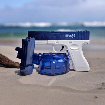 Электрический водяной бластер Water Gun Glock с аккумулятором TS19010 фото