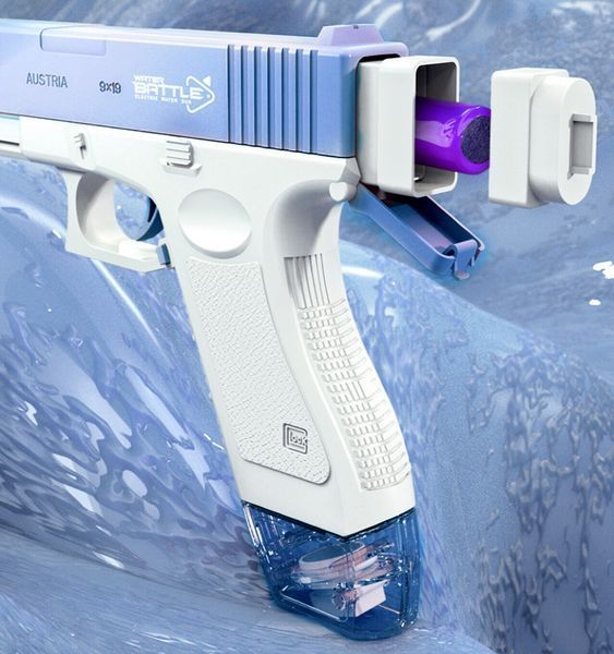 Электрический водяной бластер Water Gun Glock с аккумулятором TS19010 фото