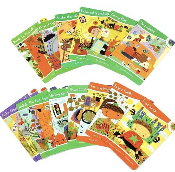Розмовні картки Mindful Kids для вивчення англійської з розвитком емоцій BG1760 фото