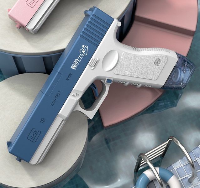Электрический водяной бластер Water Gun Glock с аккумулятором TS19010 фото