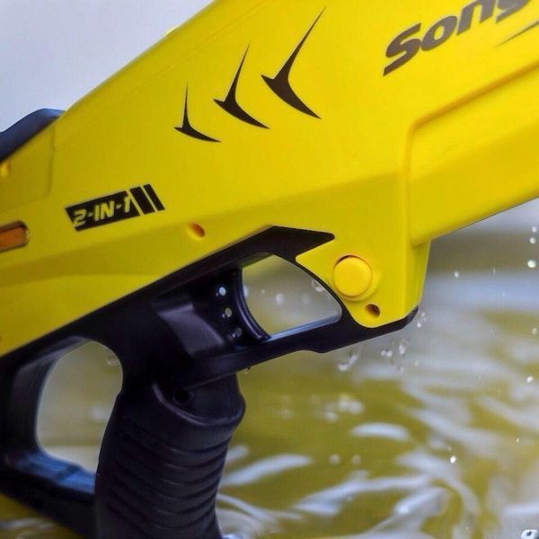 Электрический и ручной водяной бластер 2 в 1 с аккумулятором 1200mAh TS19004 фото