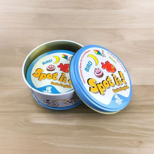Розвиваюча карткова гра Dobble Basic English для дітей від 6 років BG1704 фото