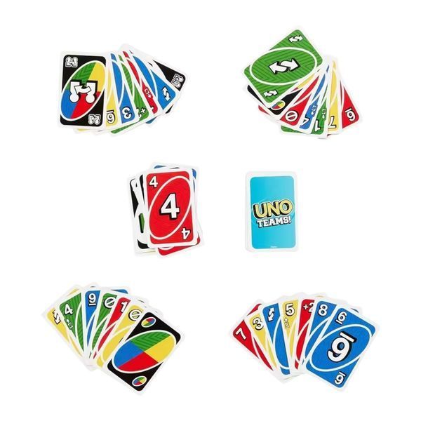Карточная игра UNO Teams для командных партий и семейного отдыха BG1767 фото