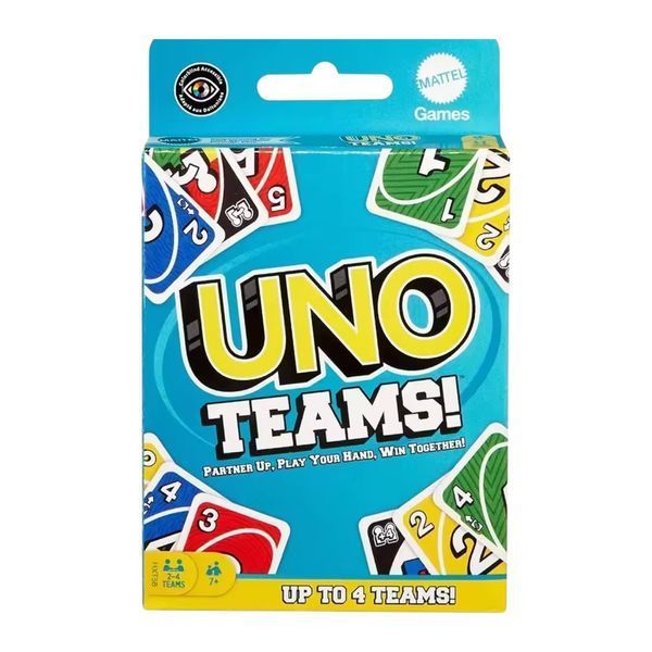 Карточная игра UNO Teams для командных партий и семейного отдыха BG1767 фото