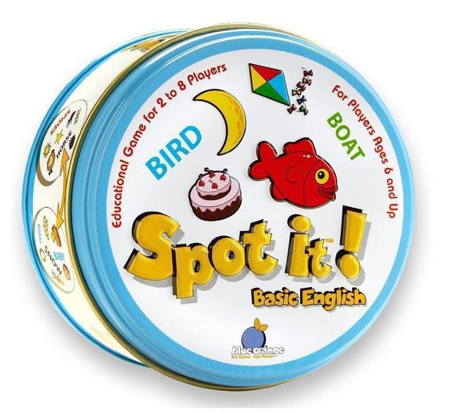 Розвиваюча карткова гра Dobble Basic English для дітей від 6 років BG1704 фото