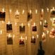 Гирлянда с прищепками для фото 6 метров 40 LED тёплый белый свет на батарейках G03072 фото 5