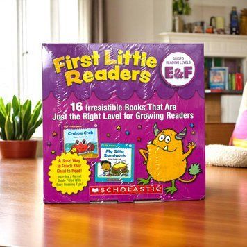 Набор детских мини-книг для обучения английскому уровни E и F First Little Readers BG1758E фото