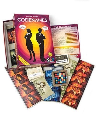 Гра Codenames англійською для друзів і сім&rsquo;ї карткова гра кодові імена BG1748 фото