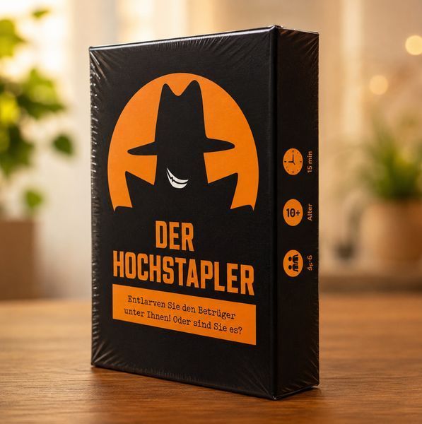 Картовая детективная игра на немецком языке "Der Hochstapler" для дружеских вечеринок BG17129 фото