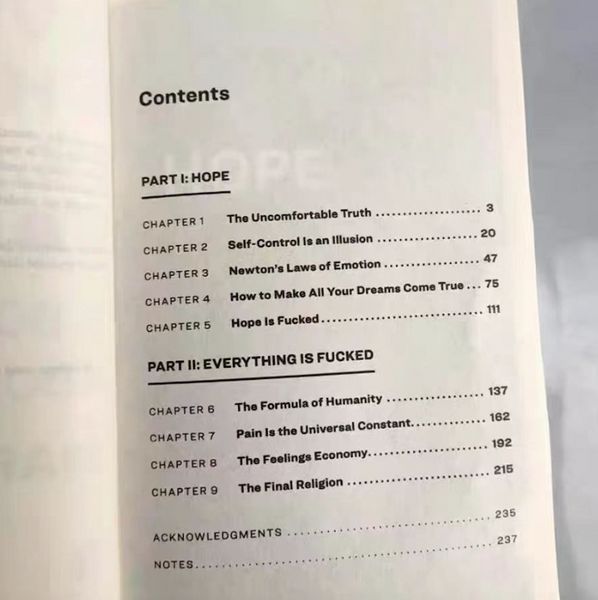 Книга Марка Менсона Все до біса Про надії та життя англійською BG1791 фото
