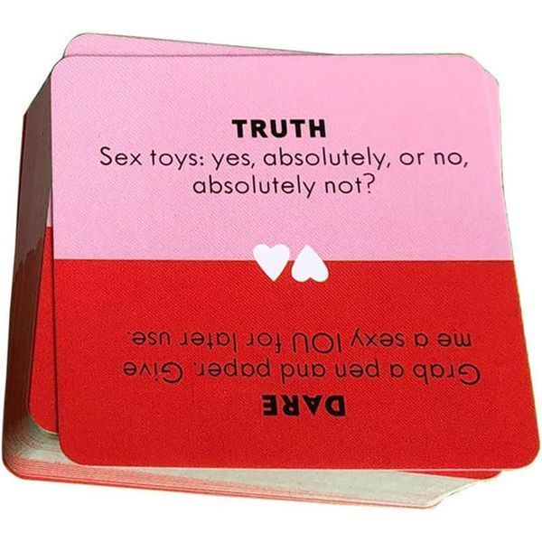 Інтерактивна карткова гра Truth or Dare для двох англійською мовою BG1724 фото