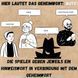 Картовая детективная игра на немецком языке "Der Hochstapler" для дружеских вечеринок BG17129 фото 6