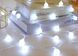 Гирлянда светодиодная шарики 6 метров USB теплый свет LED G03088 фото 1