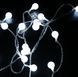 Гирлянда светодиодная шарики 6 метров USB теплый свет LED G03088 фото 3