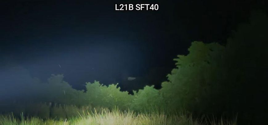 Тактичний далекобійний ліхтар Convoy L21B із LED Luminus SFT40 C02023 фото