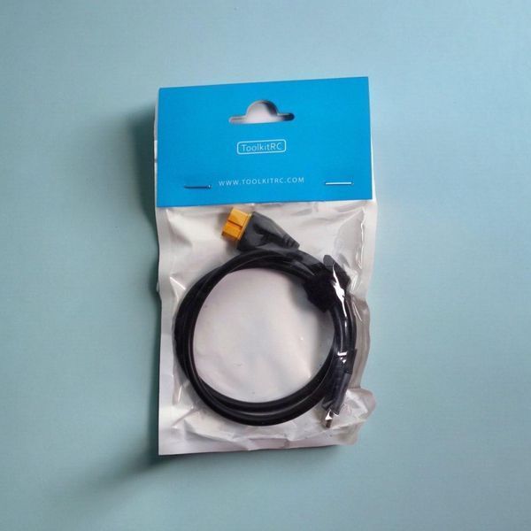 Перехідник-кабель ToolkitRC USB-C до XT60 для живлення акумуляторів N1620 фото