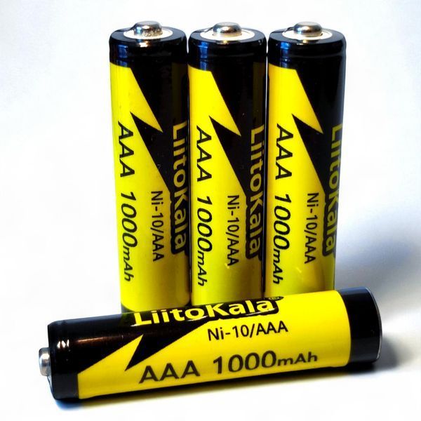 Аккумулятор AAA NiMH 1.2V Liitokala Ni-10 1000mAh B01009 фото