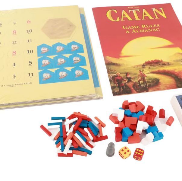 Катан 5th Edition &mdash; стратегия для всей семьи на английском языке BG17130 фото