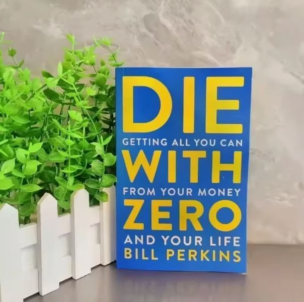 Книга Die with Zero Білл Перкінс управління грошима та життям англійською BG1792 фото